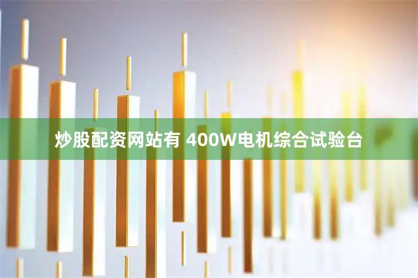 炒股配资网站有 400W电机综合试验台